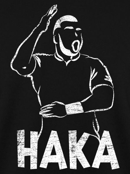 Kraftvoller Haka Maorikriegstanz