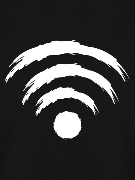Wifi Symbol weiß