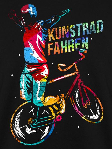 Graziöser Kunstradfahrer Wettkampf