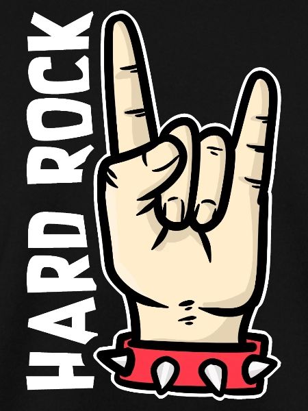 Wuchtige Hardrock Gitarrenriffs