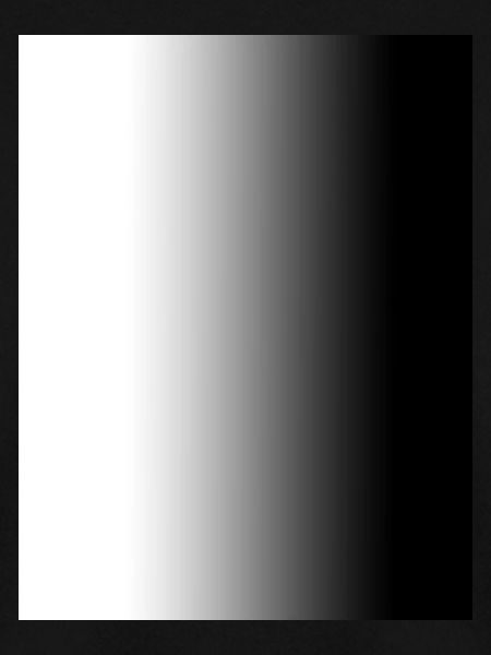 black and white