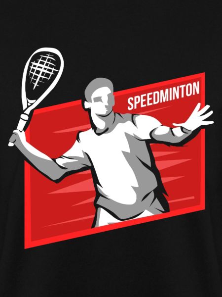 Pfeilschneller Speedminton Smashduell