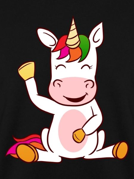 Winke Einhorn