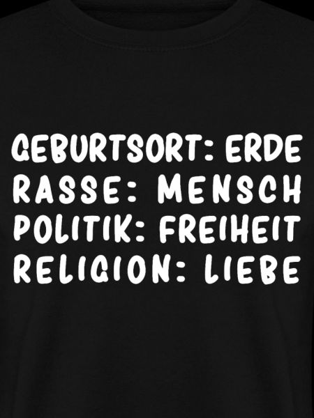 Erde Mensch Freiheit Liebe