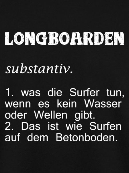 Rasanter Longboarder Küstenstraße