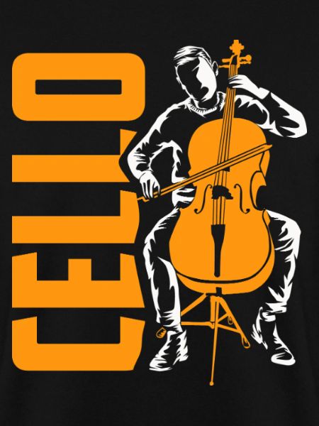 Vibrierendes Cello Orchesterklang