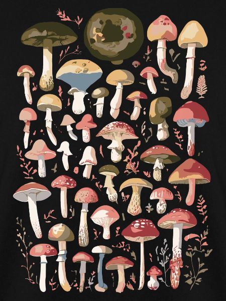 Pilze Waldpilze Pilzsammler