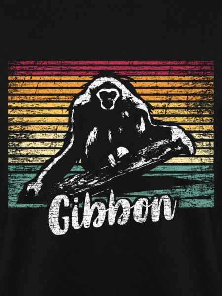 Geschmeidiger Gibbon Baumkronen
