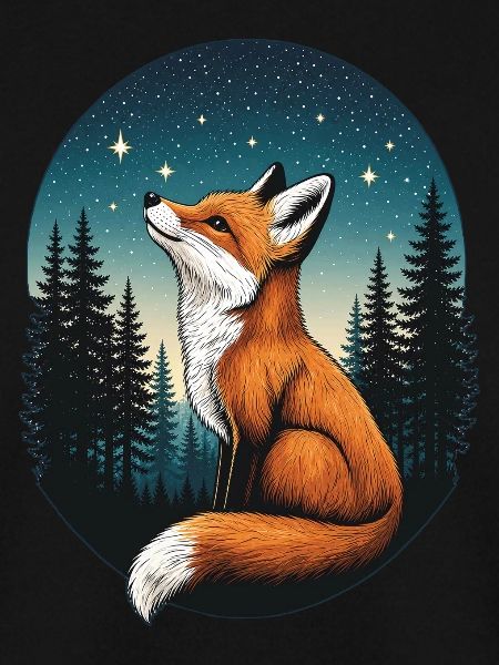Fuchs Sternenhimmel