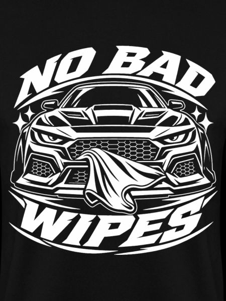 No Bad Wipes Auto Grafik