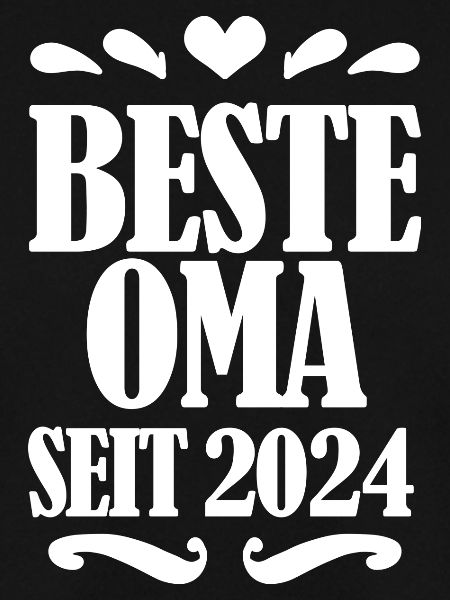 Beste Oma seit 2024