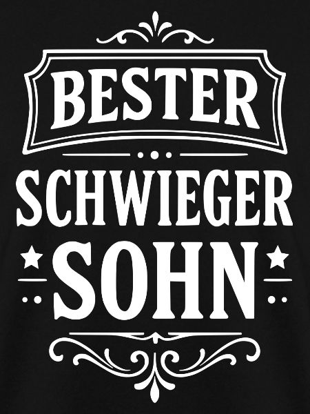 Bester Schwiegersohn Geschenk 