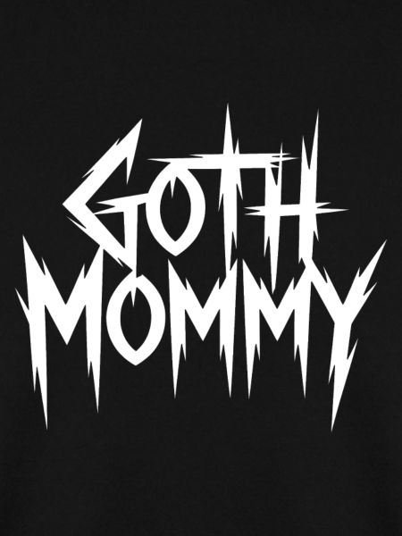 Goth-Mommy-Grunge-Logo-T-Shirt