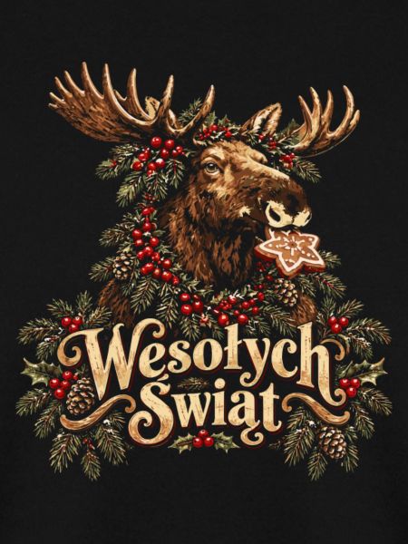 Wesołych Świąt – Polnischer Weihnachtselch