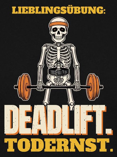 Lieblingsübung Deadlift, todernst