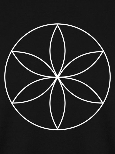 Geometrische Blumen-Mandala