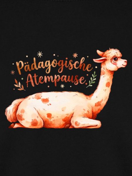 Pädagogische Atempause Alpaka Lehrer Spruch