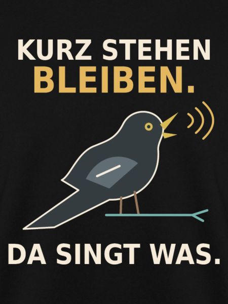 Kurz stehen bleiben – Amsel