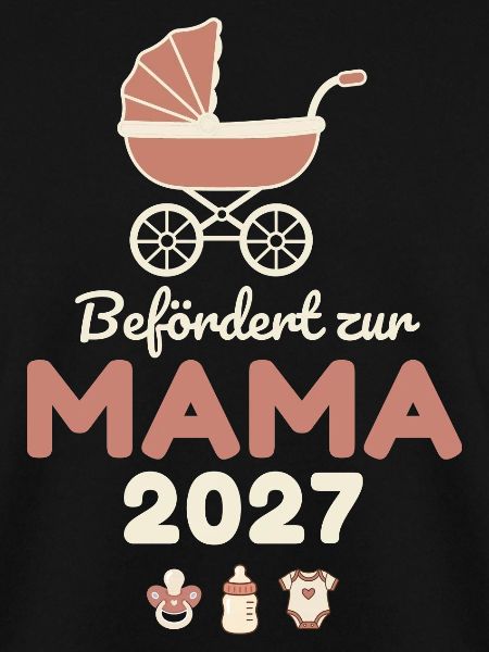 Befördert zur Mama 2027 – Süß