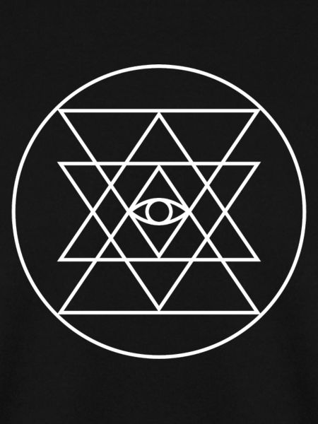 Auge in geometrischen Dreiecken