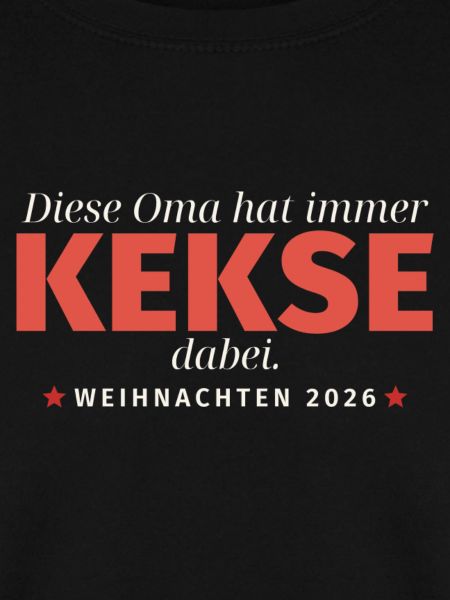 Oma mit Keksen Weihnachts 2026