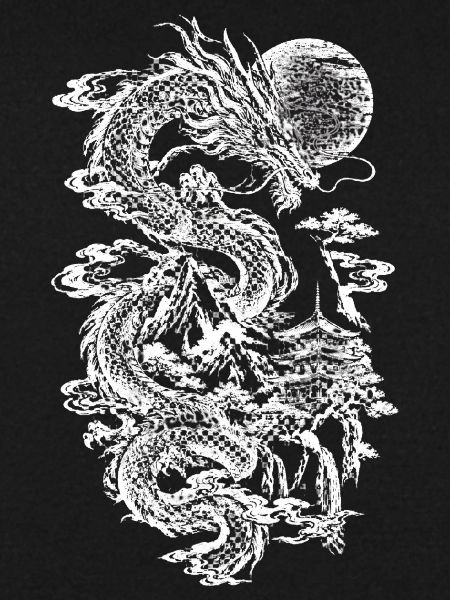 Japanischer Drachengeist
