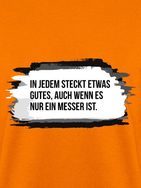 Grantiger Misanthrop Küchenmesser