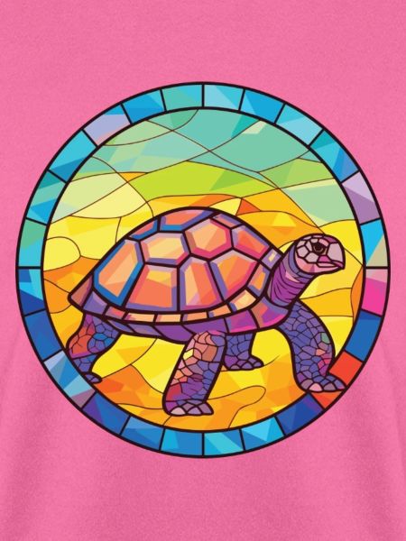 Bunte Aquarell-Tierillustration der Schildkröte