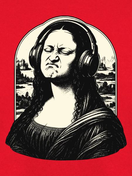 Kopfhörer Mona Lisa Remix