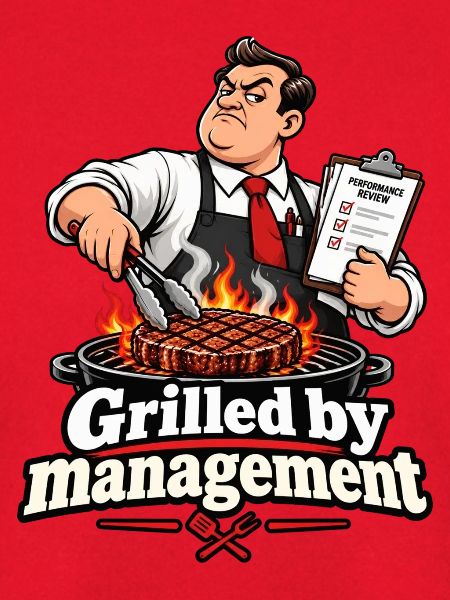Grilled by Management