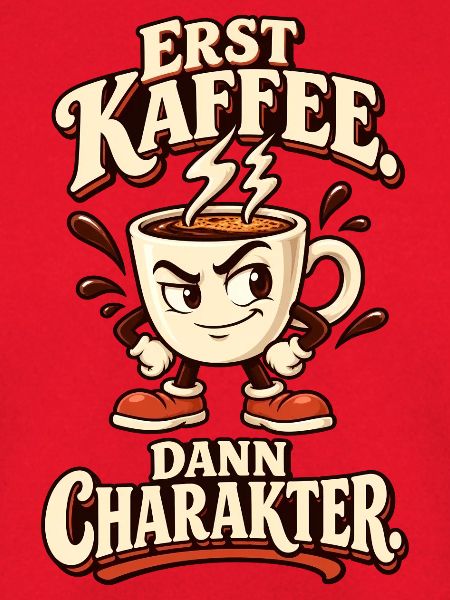 Erst Kaffee dann Charakter