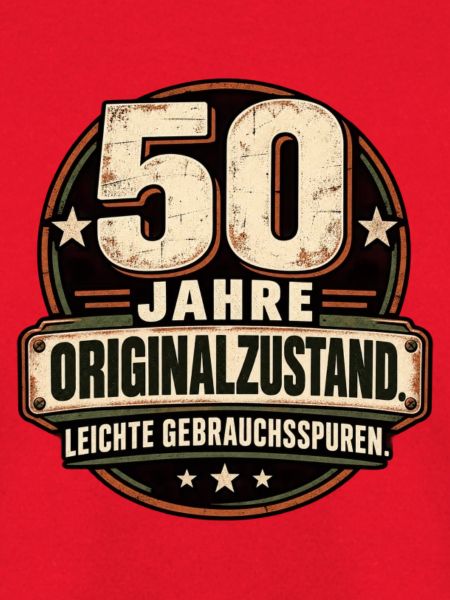 50 Jahre – Originalzustand Gebrauchsspuren