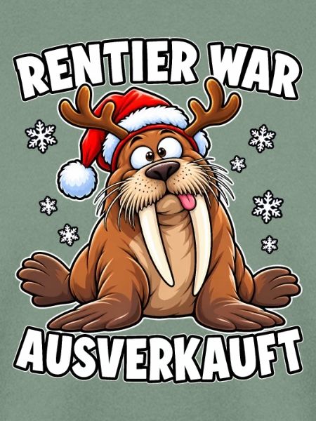 Rentier war ausverkauft Walross