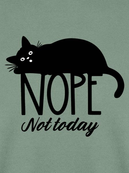 Nope not today cat 