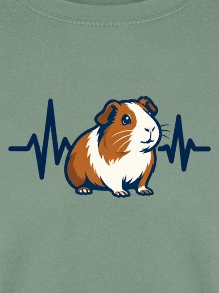 Herzschlag Meerschweinchen Shirt Geschenk