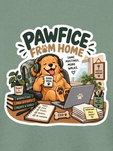 Pawfice Homeoffice Hund-Design