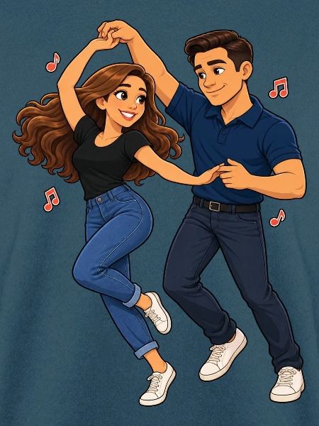 Swinging-Dance-Paar-Illustration