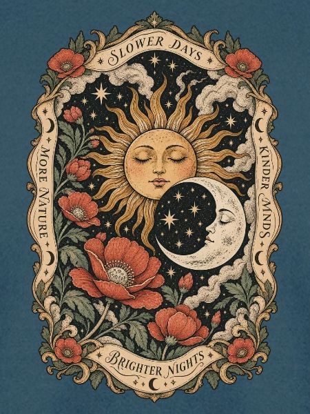 Slower Days – Mystische Sonne & Mond