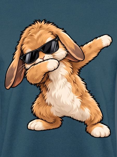 Dabbing-Teddykaninchen