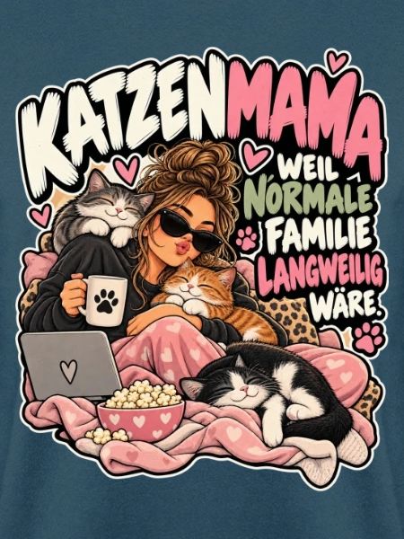 Katzenmama: Normale Familie Langweilig