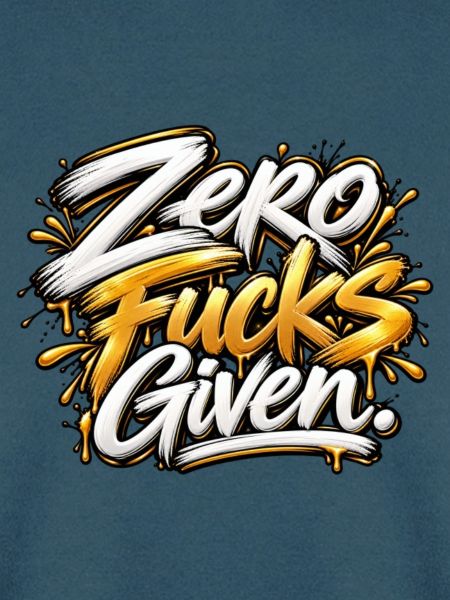 Zero Fucks Given Graffiti