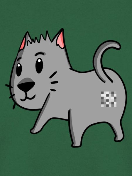 Katze Arsch - Katze Hintern