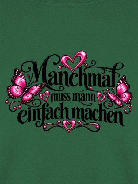 Pink Neon Herzen und Schmetterlinge