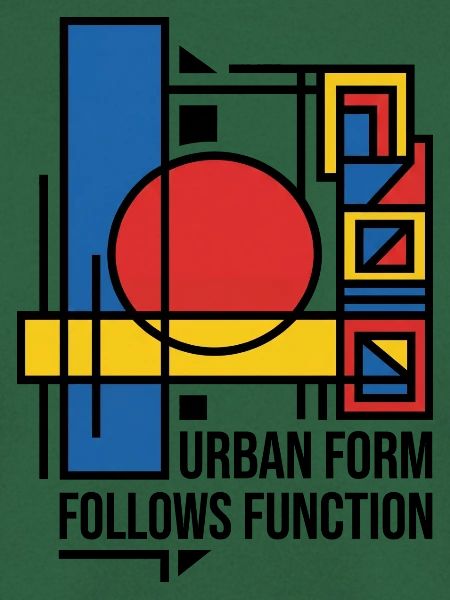 Stadtform folgt Funktion