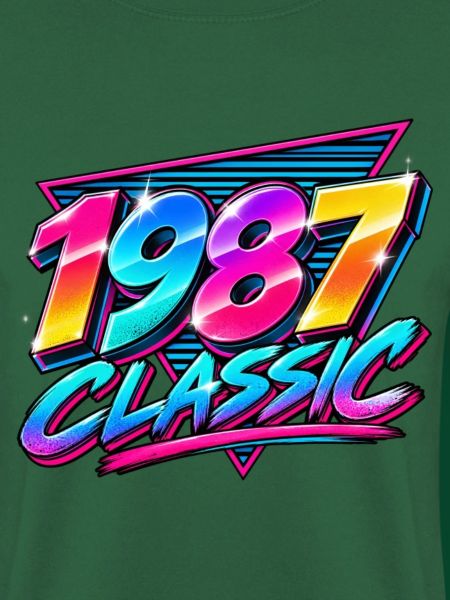 1987 Classic Neon Retro