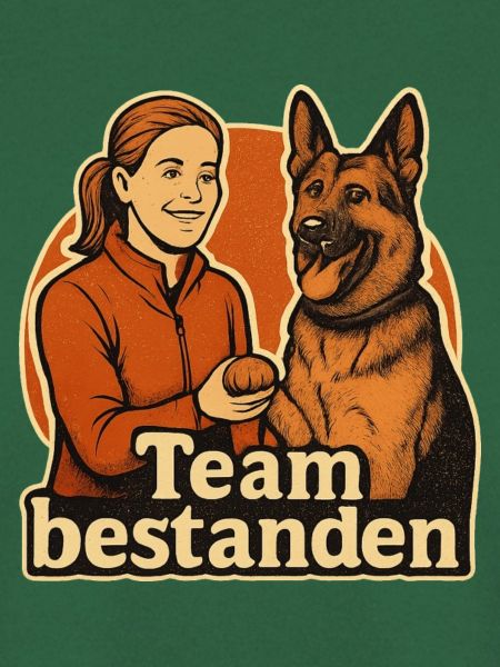 Begleithundeprüfung bestanden als starkes Team