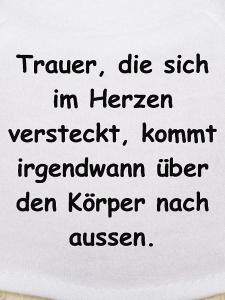 Trauer...