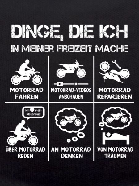 Freizeit - Motorradfahrer - Biker