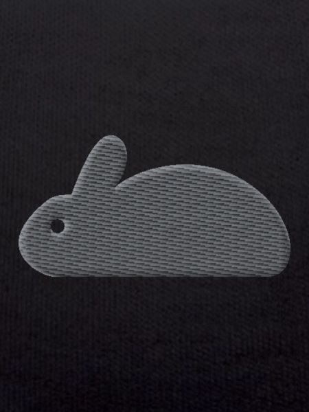 Bunny embroidered