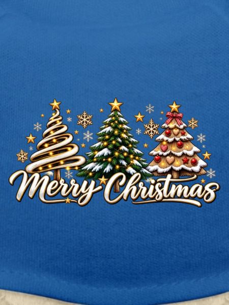 Merry Christmas Baum Trio Grafik